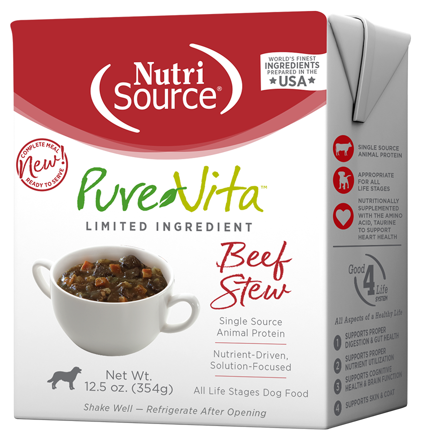 Pure Vita Beef Stew Tetra Pak 12.5oz