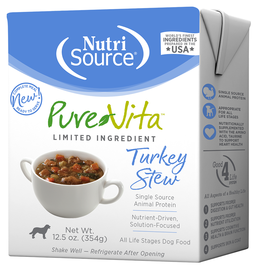 Pure Vita Turkey Stew Tetra Pak 12.5oz