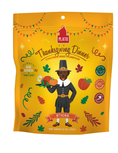 Plato Thanksgiving Chicken & Pumpkin Sticks