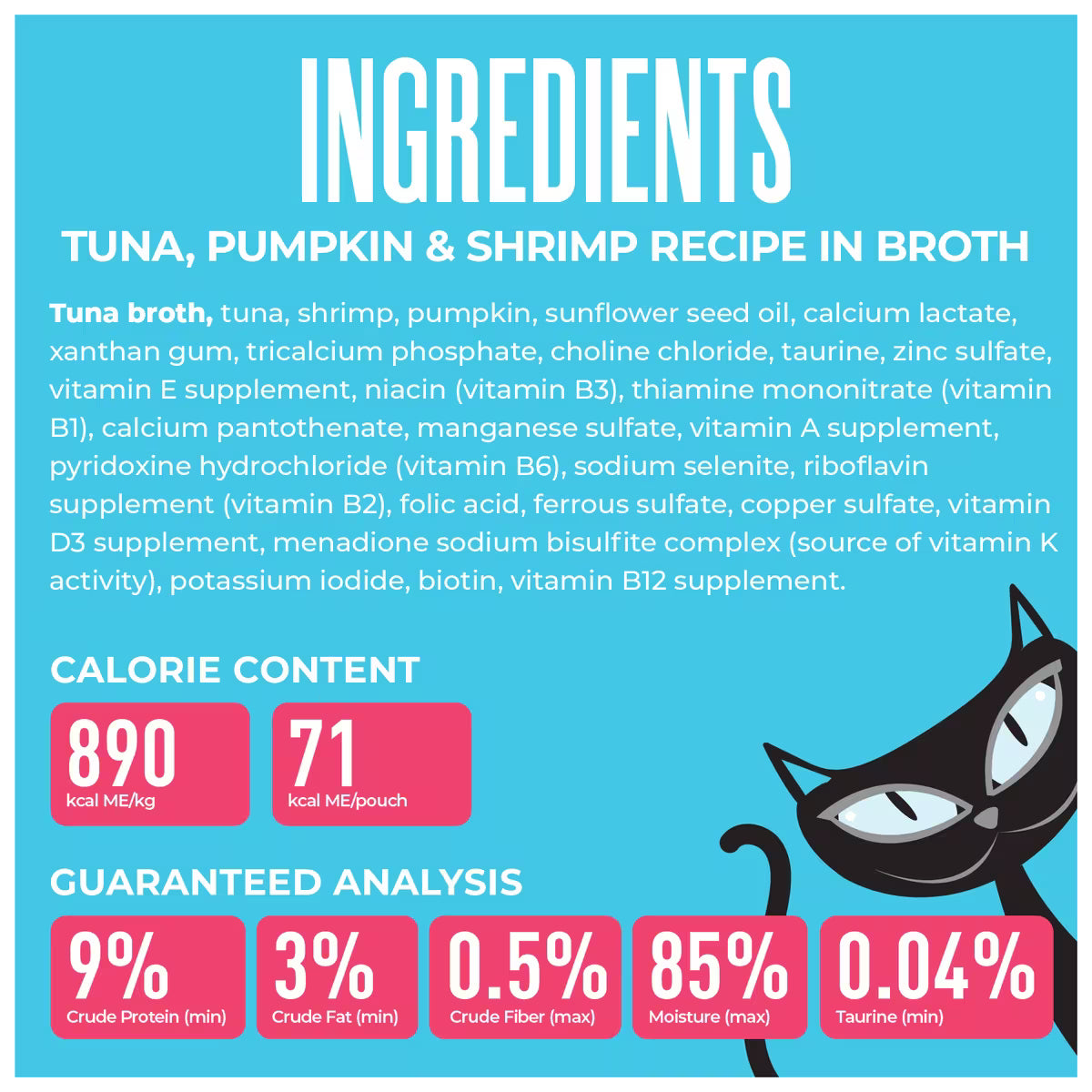 Tiki Cat - Tuna, Shrimp & Pumpkin 2.8 oz Pouch