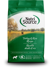 NutriSource Turkey & Rice Dry Dog Food 26lb