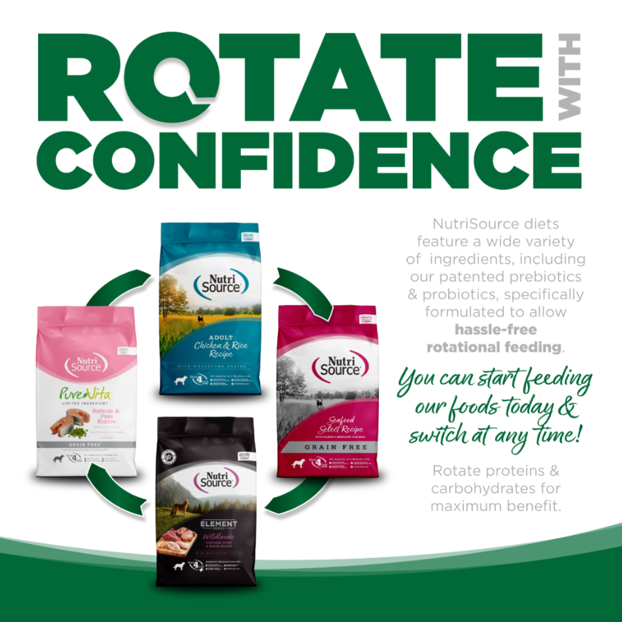 NutriSource Turkey & Rice Dry Dog Food 26lb