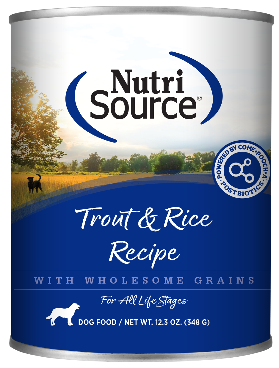 NutriSource Dog Turkey & Rice Canned 13oz