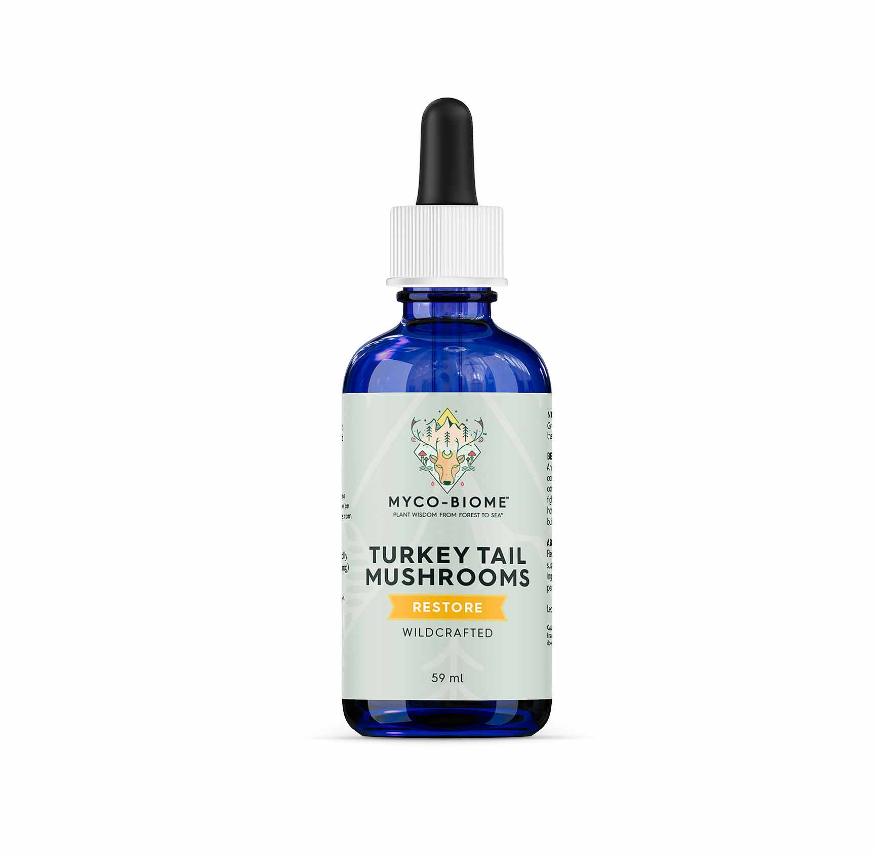 Adored Beast Turkey Tail Mushrooms Tincture for Dogs & Cats