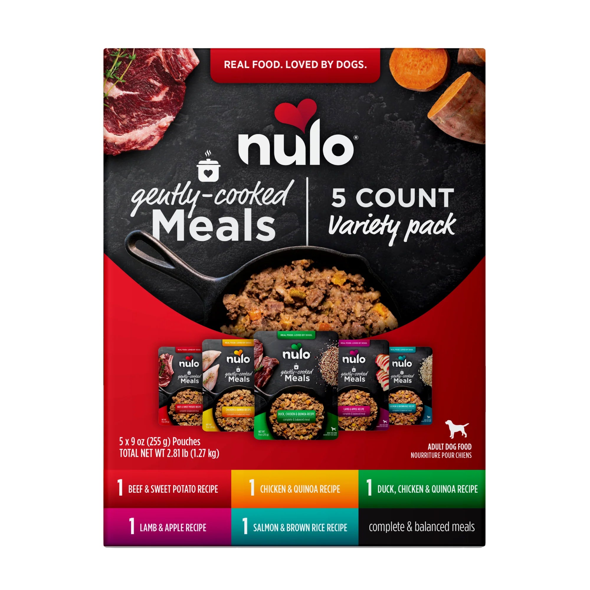 NULO Gently Cooked Variety Pack for Dogs