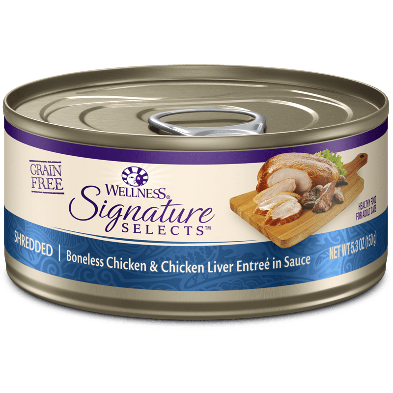 Wellness Shredded Chicken & Chicken Liver