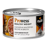 Nulo Prowess Healthy Weight Shreds Chicken &Â Whitefish Recipe in Broth