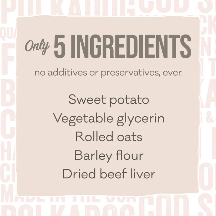 Polkadog Wonder Nuggets Sweet Potato & Beef - Mini Tube