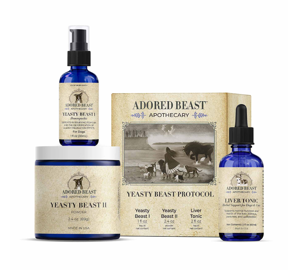Adored Beast Yeasty Beast Protocol Kit for Dogs